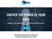Tablet Screenshot of key2consulting.com